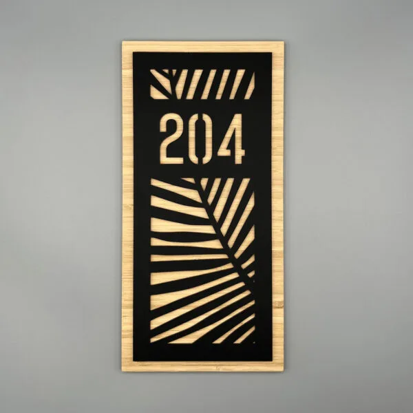 PALME Bois et plexi