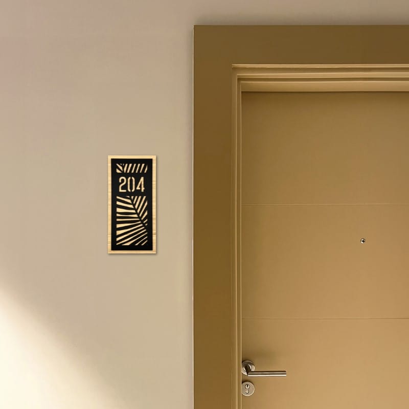 Plaques de porte